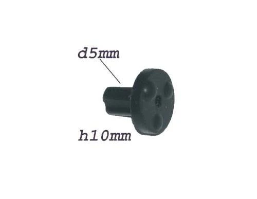 10x gommino piedino gomma griglie ghiere supporti piano cottura Whirlpool Ignis - Image 4