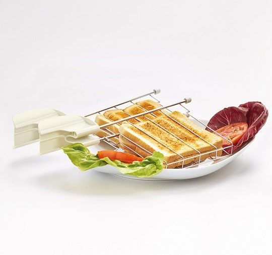 Ariete pinze supporto gabbia 130mm toast tostapane tostafette Vintage 155 0155 - Image 3