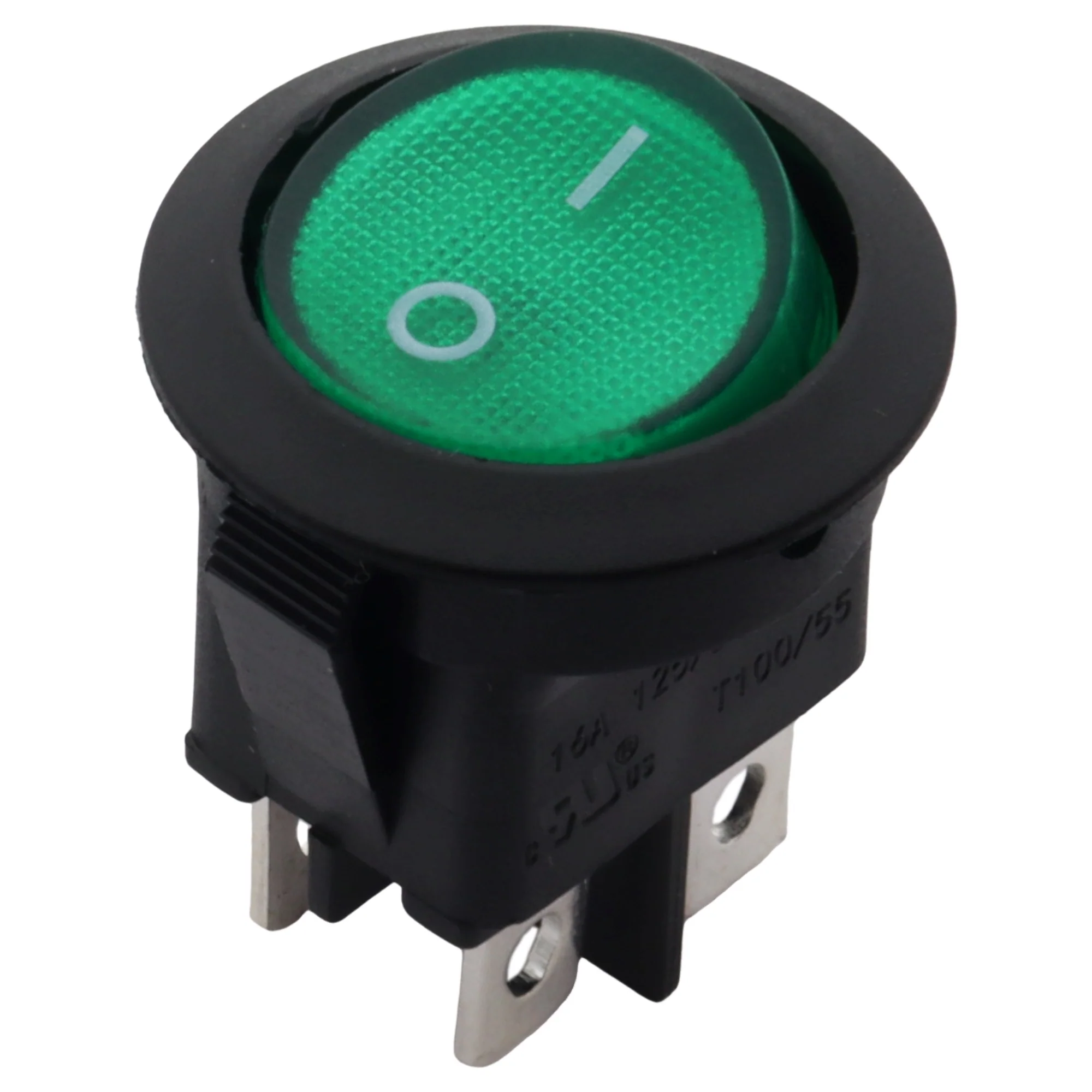 Aroma interruttore verde luminoso Soken RK2-13D macchina da caffè 4 faston 23mm - Image 3