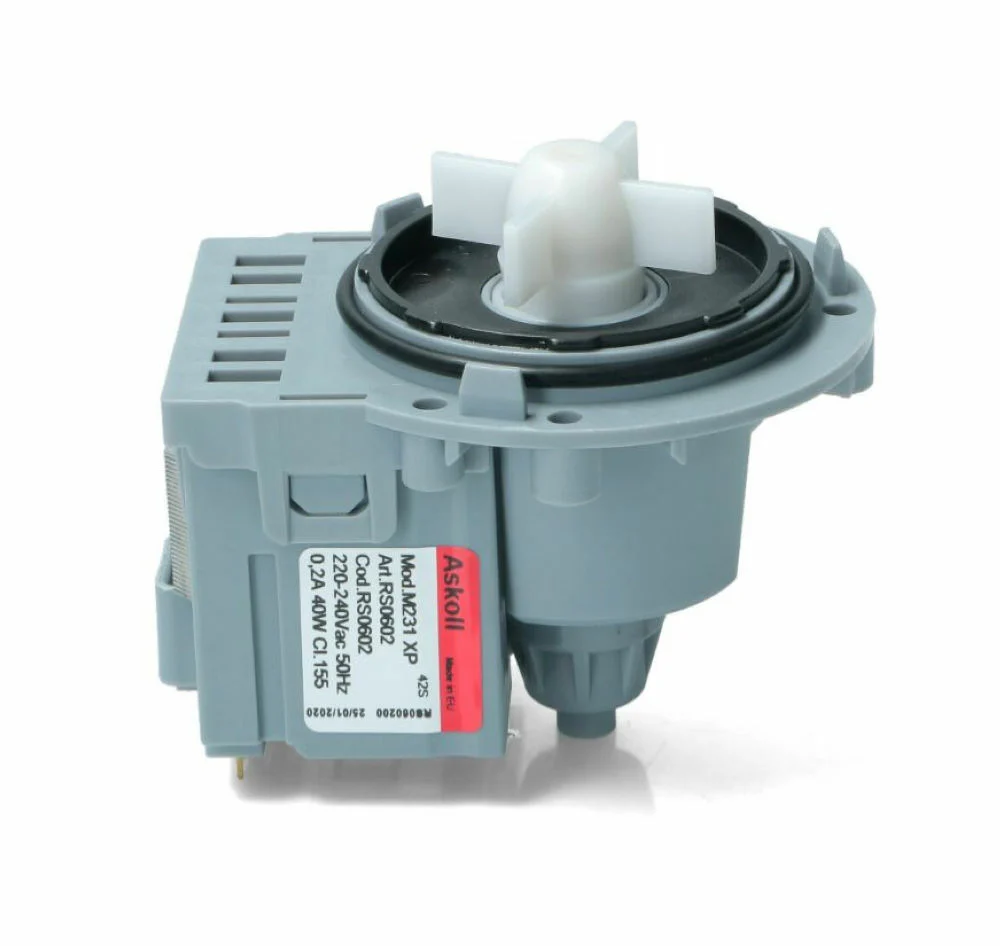 Askoll pompa scarico M231XP 40W lavatrice Candy Hoover Electrolux Whirlpool AEG - Image 6