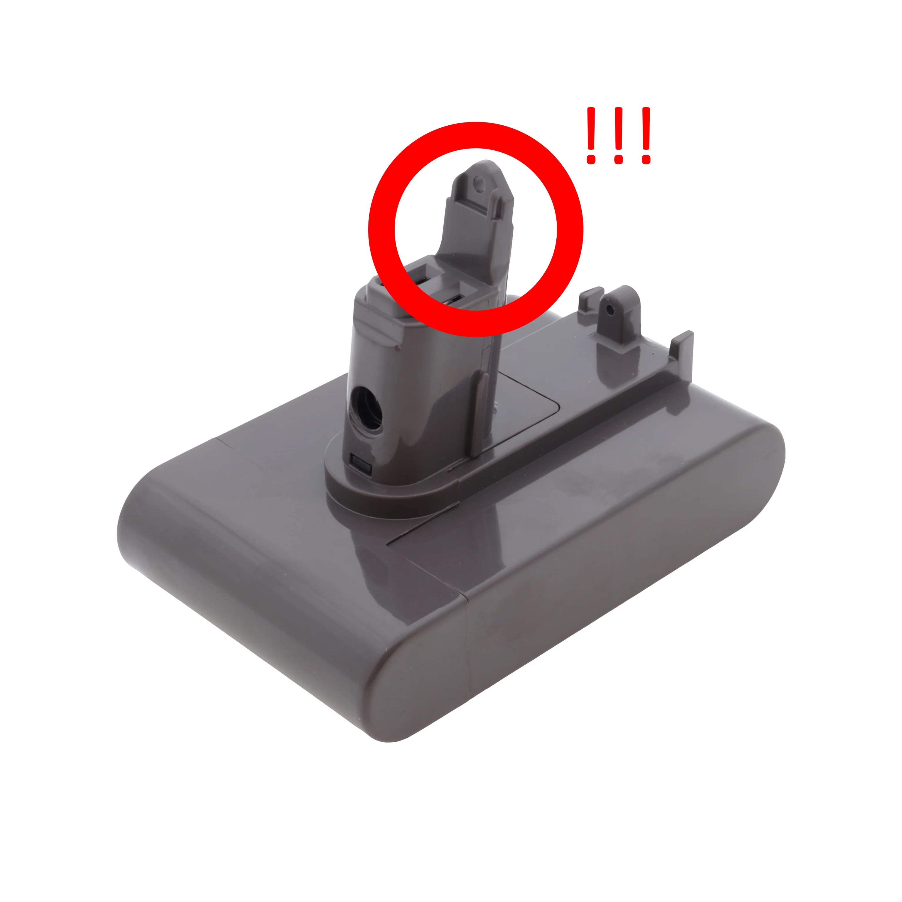Batteria 22.2V 2500mAh per scopa aspirapolvere Dyson DC31 DC34 DC35 DC45 NOTE! - Image 4