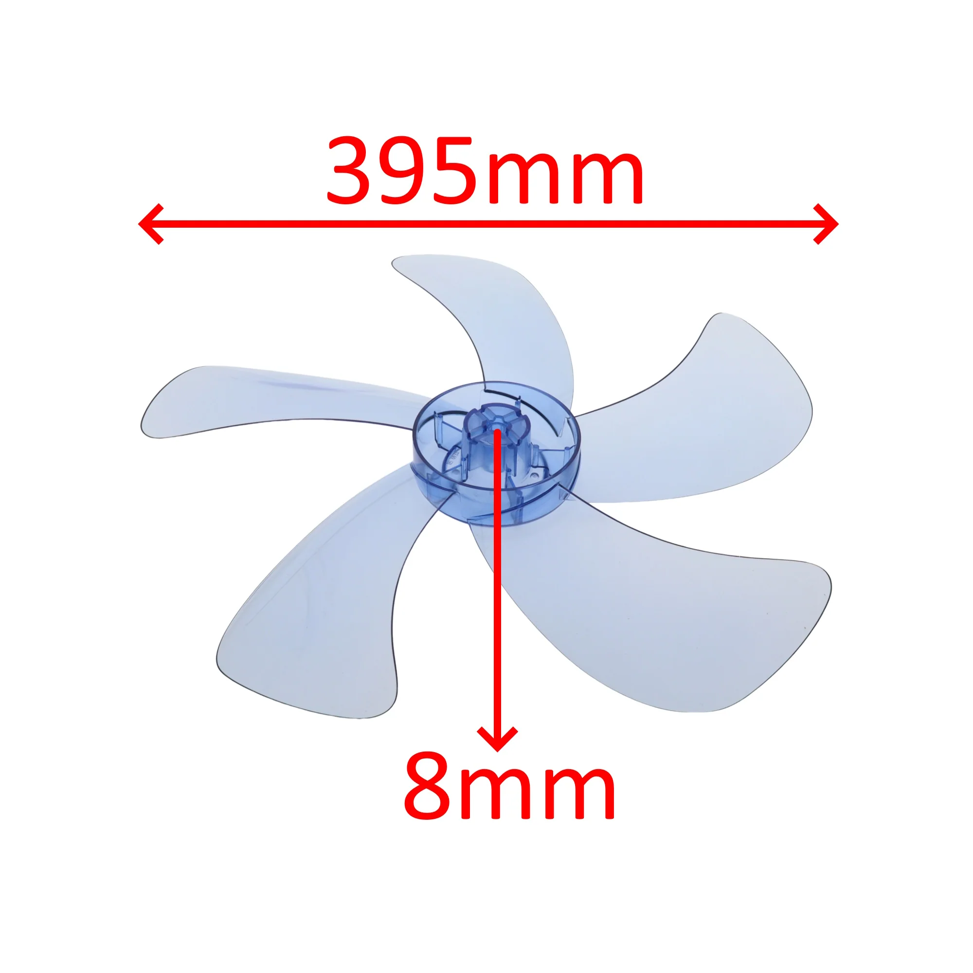 Beko ventola elica pala 395mm TF40.5H ventilatore EFS5100W EFS6000BI - Image 3