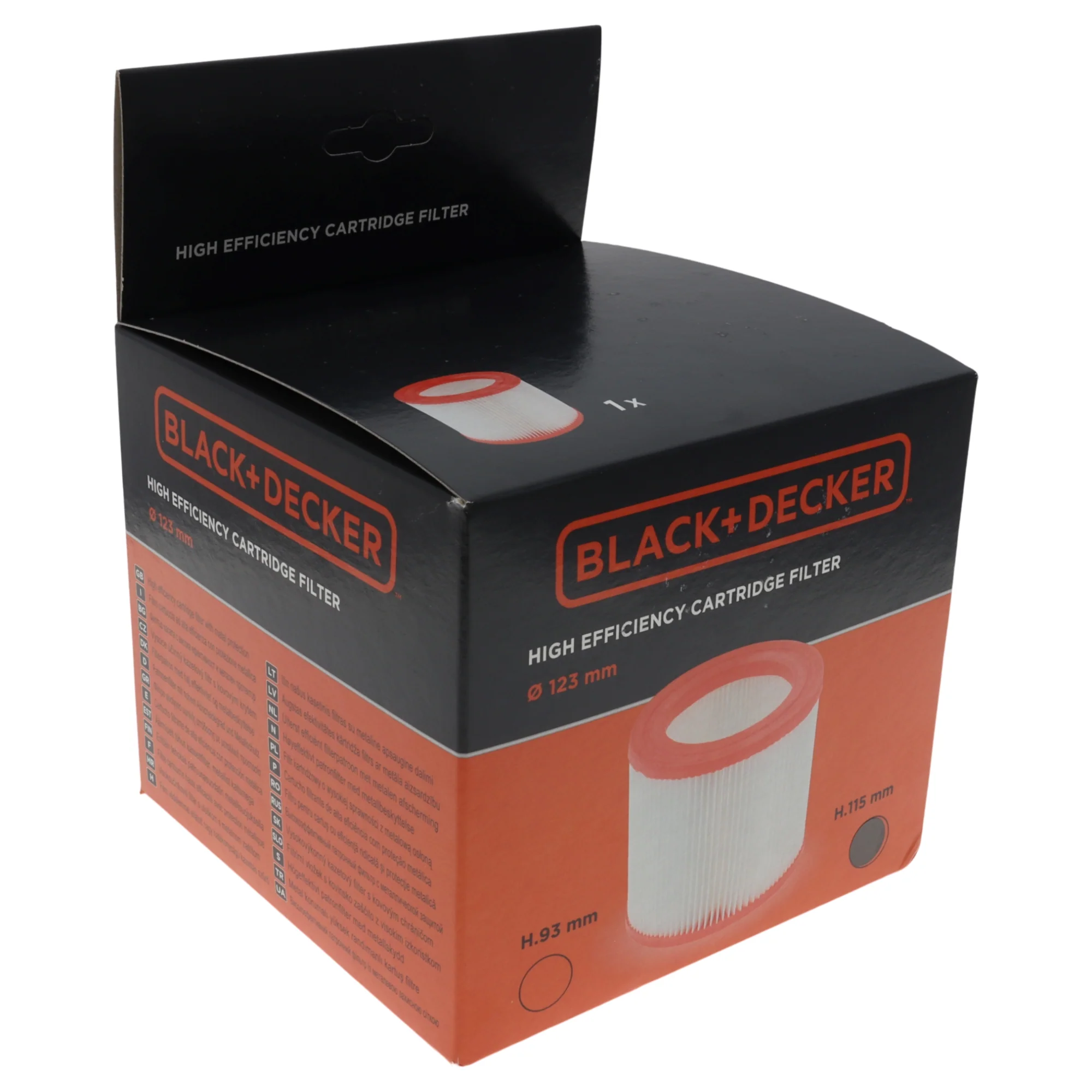 Black & Decker filtro HEPA bidone 15L 20L 25L 30L BXVC BXVC20 BXVC25 BXVC30 - Image 7