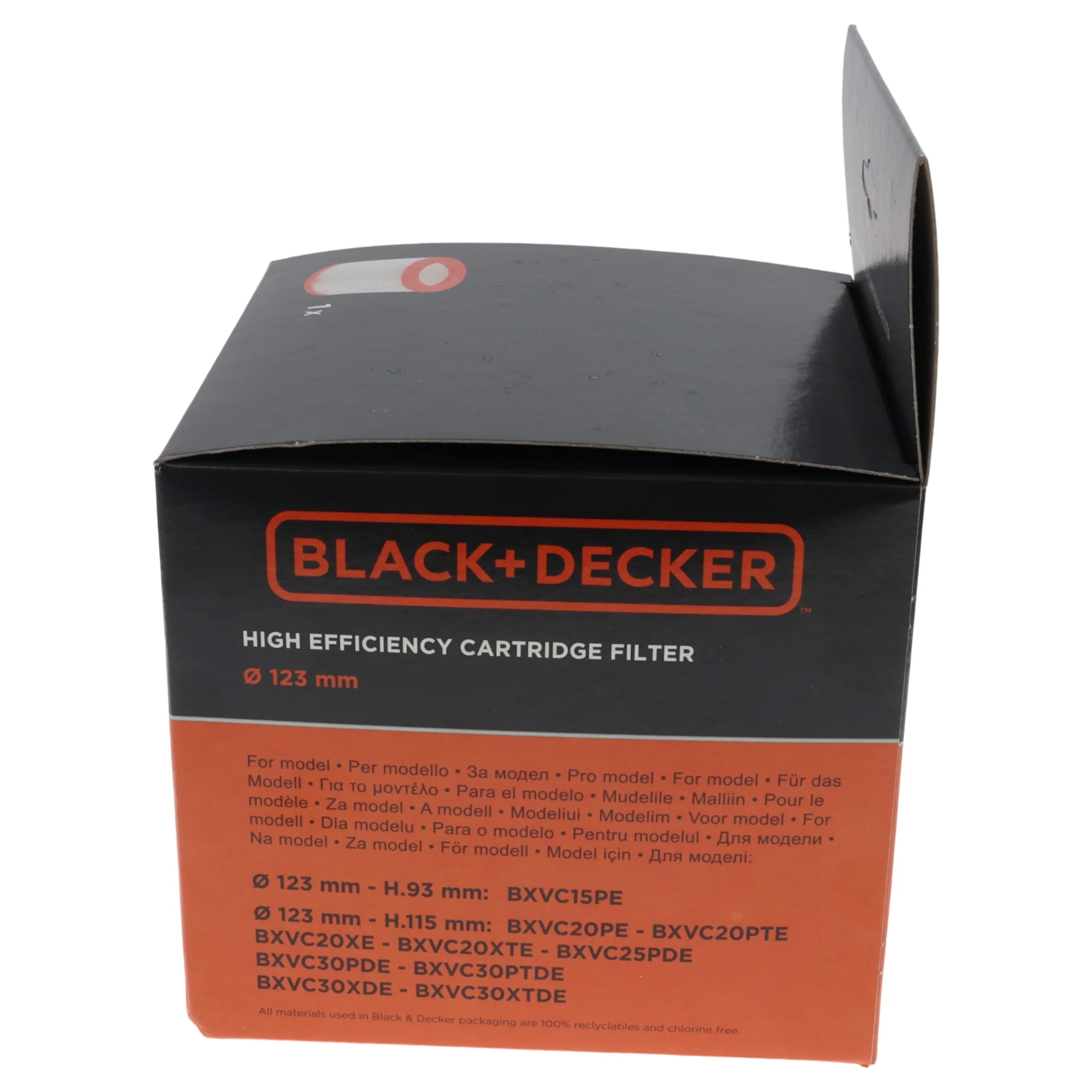 Black & Decker filtro HEPA bidone 15L 20L 25L 30L BXVC BXVC20 BXVC25 BXVC30 - Image 8