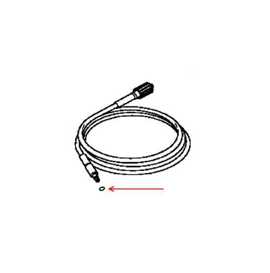 Black & Decker guarnizione OR Oring anello tubo 8mm idropulitrice PW1500 PW1700 - Image 3
