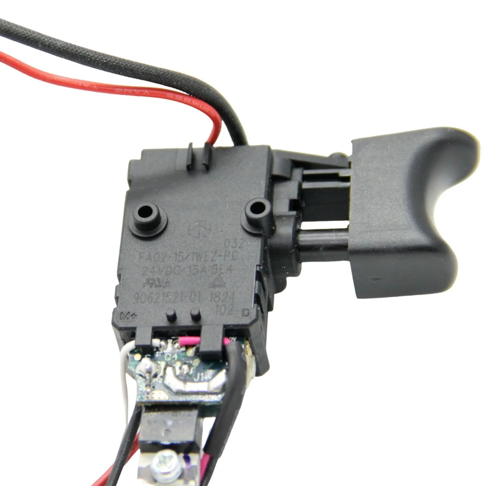 Black & Decker interruttore FA02-15/1WEZ-PC trapano 18V BDCD18 BDCDC18 BDGDC18 - Image 2