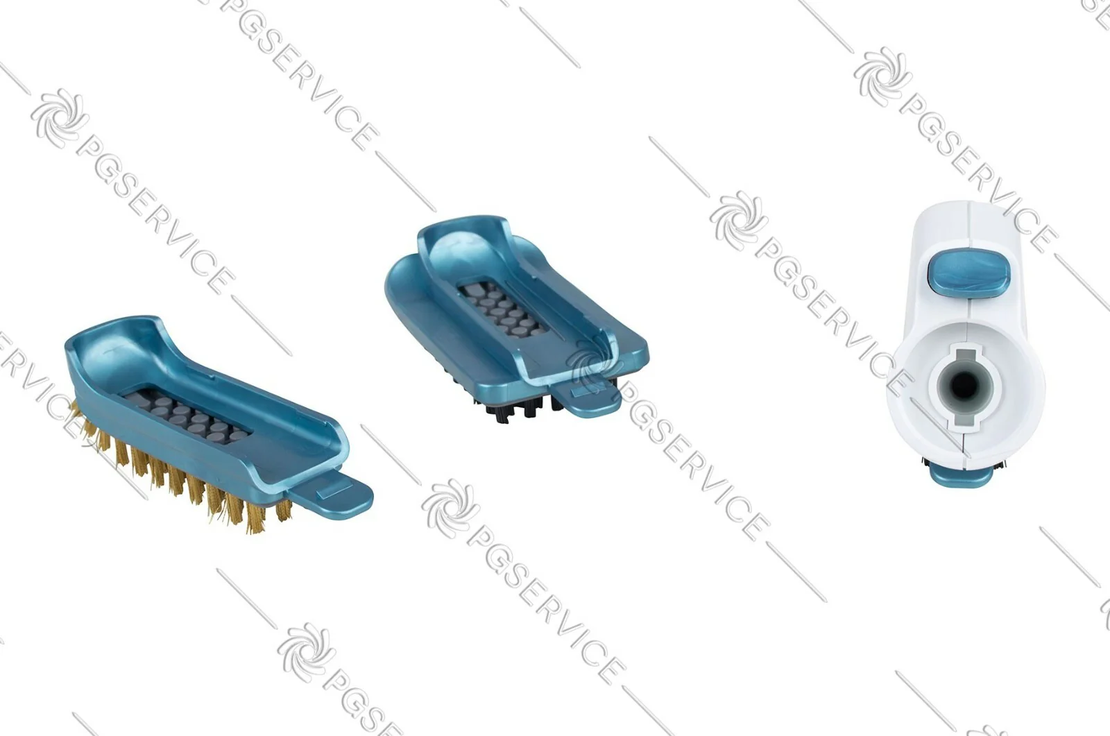 Black & Decker set 3 spazzole nylon ottone Steam Mop BHSM16 FSH10 FSMH13 FSS160 - Image 2