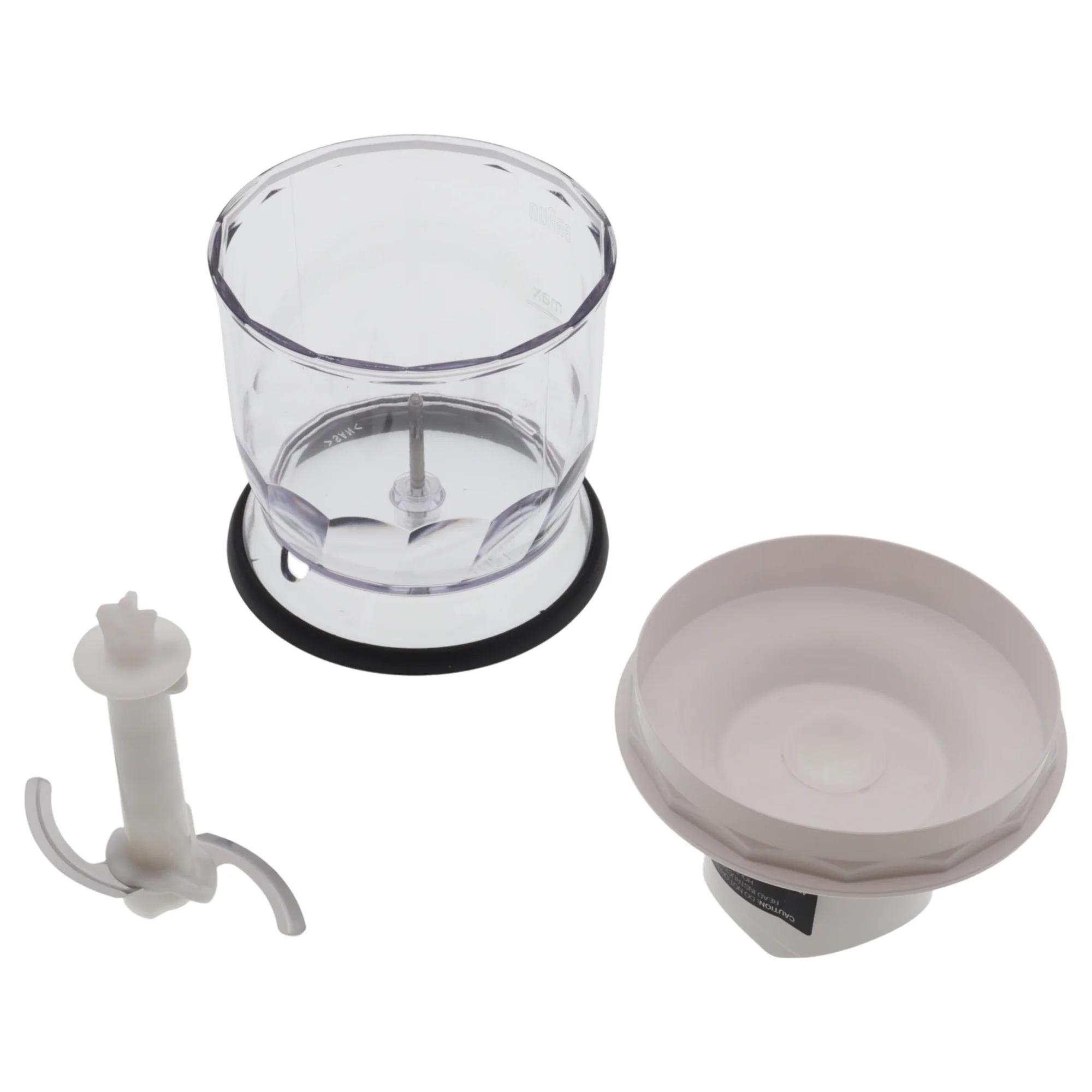 Braun accessorio tritatutto bicchiere 350ml Minipimer Multiquick 3 5 7 4191 4199 - Image 3