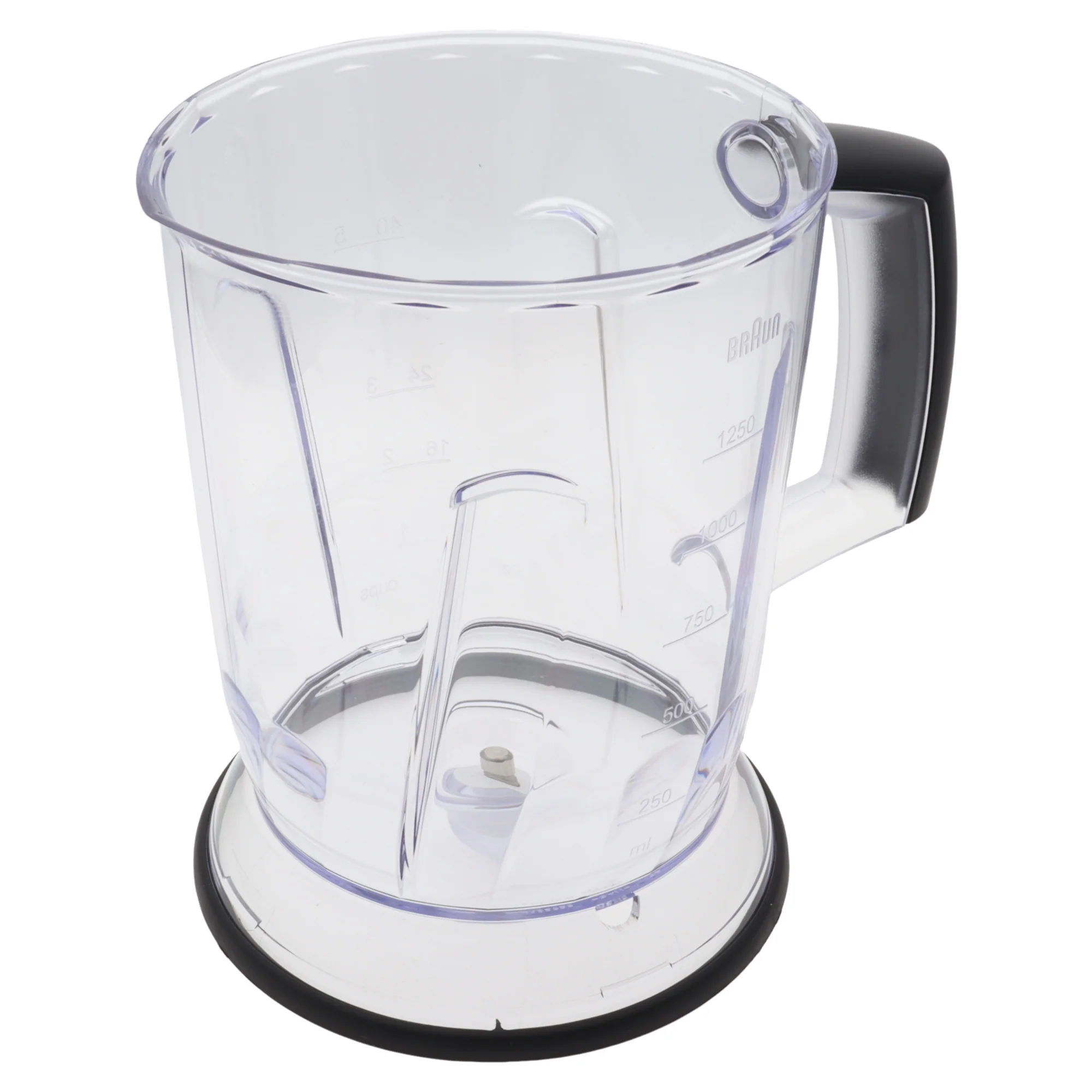 Braun caraffa frullatore plastica 1250ml mixer Multiquick 3 5 7 9 4191 4200 HB - Image 3