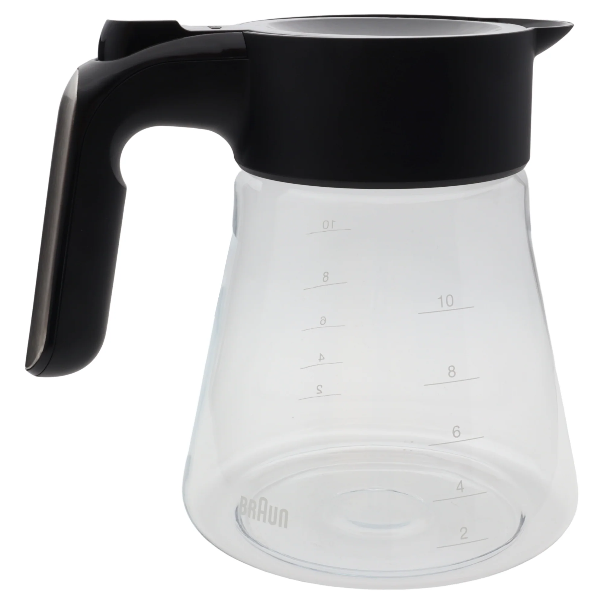 Braun caraffa vetro coperchio 10 tazze macchina caffè MultiServe KF901 KF9150