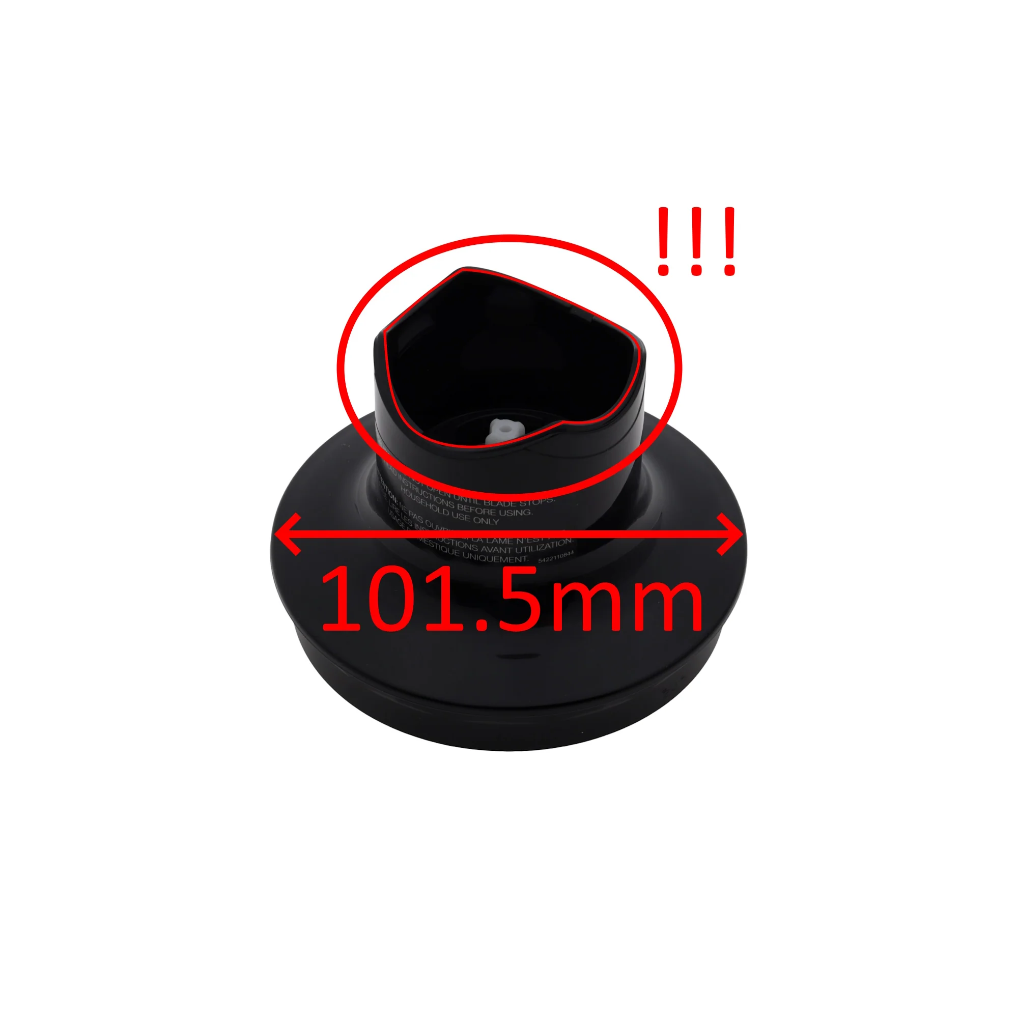 Braun coperchio tritatutto 350ml minipimer MultiQuick 3 5 7 MQ20 4165 4191 4199 - Image 3
