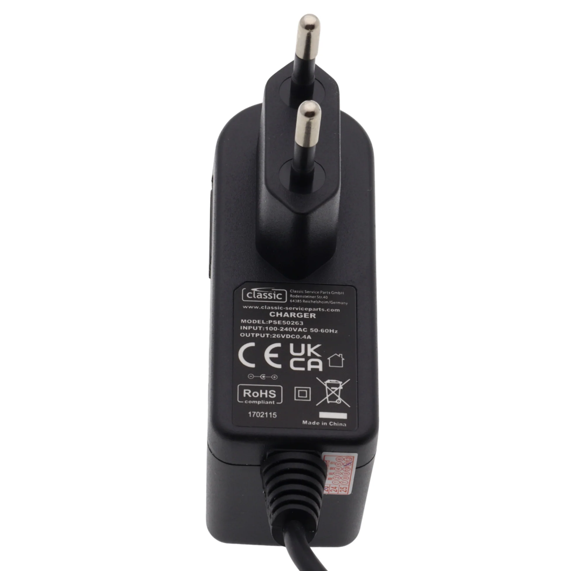 Caricabatterie caricatore scopa aspirapolvere per Hoover H-Free 100 22V HF122 - Image 3