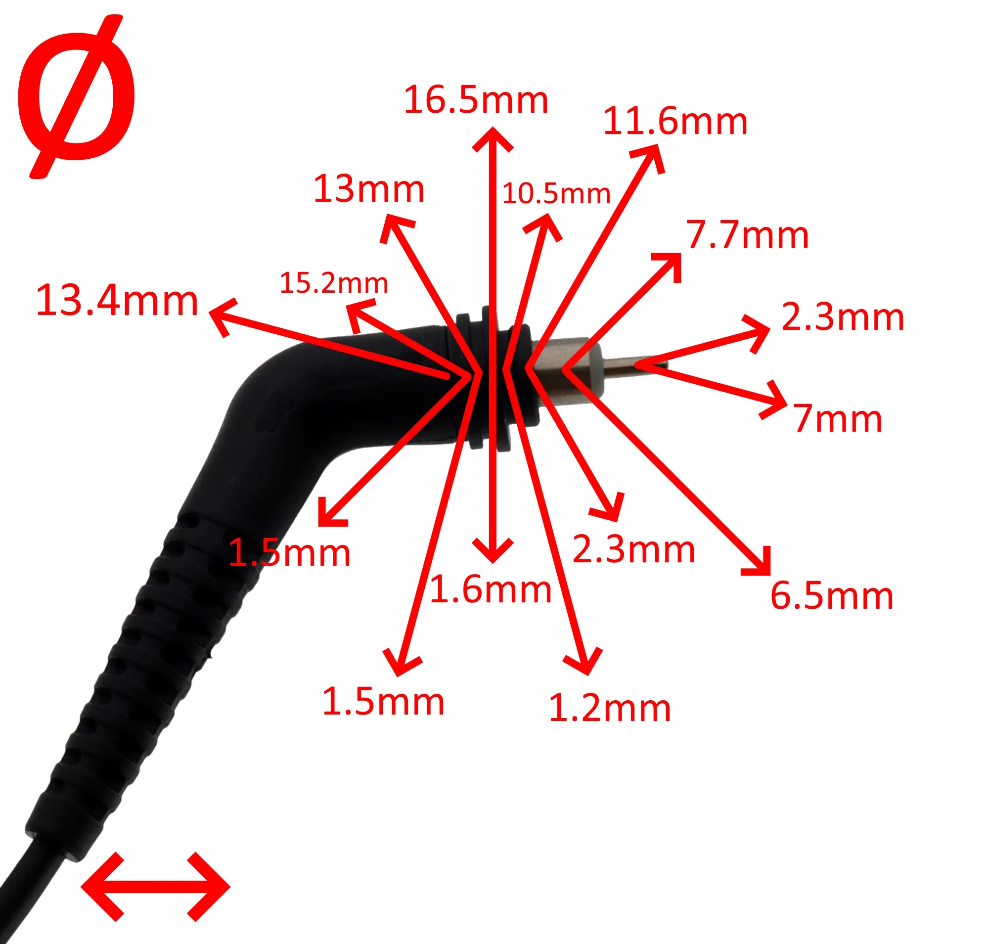 Cavo di alimentazione piastra per capelli per GHD Salon Mini Styler 4 4.3B 5.0 NOTE! - Image 4