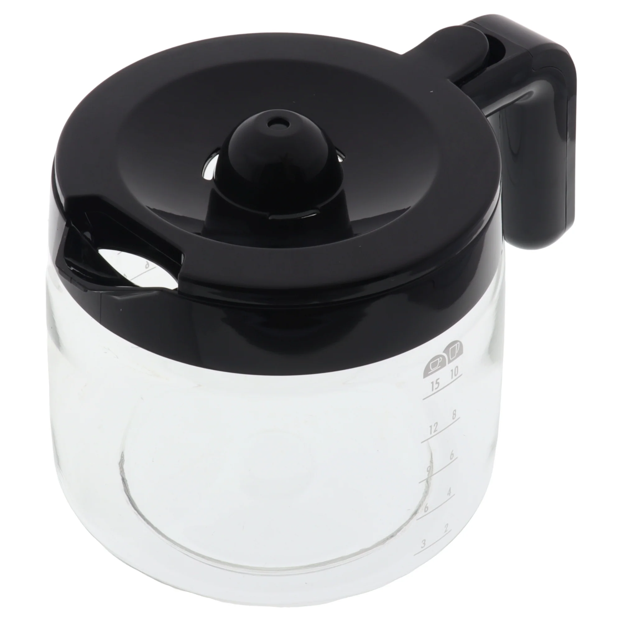 Delonghi caraffa vetro 15 tazze coperchio macchina caffè ICM15240 ICM15250
