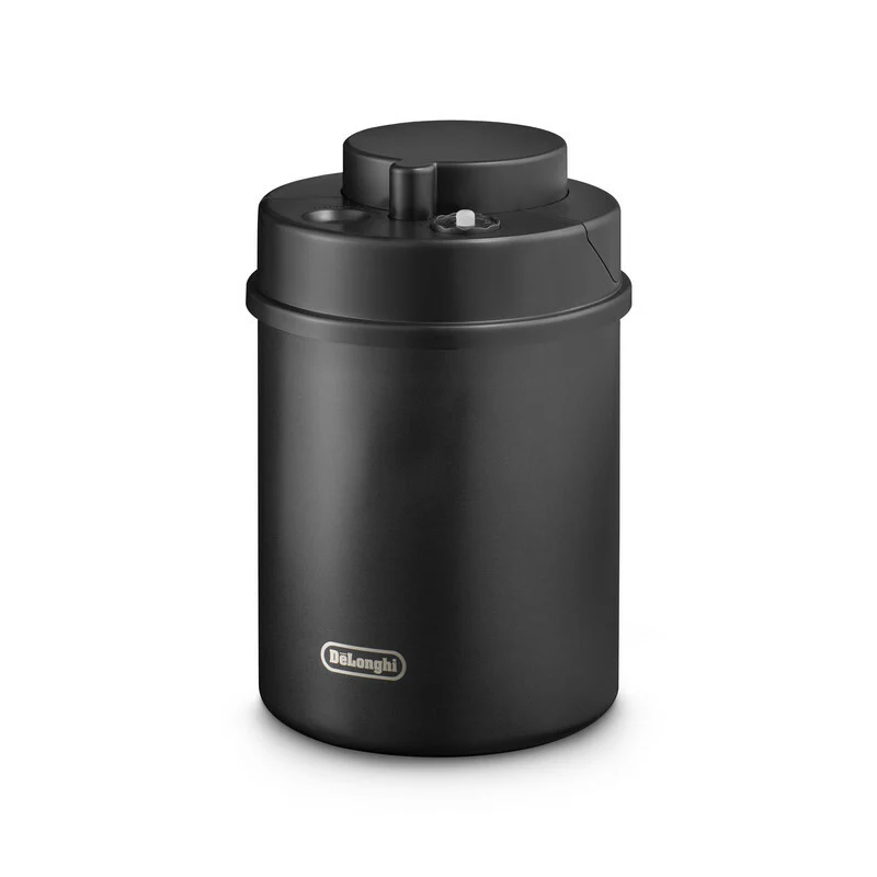 Delonghi contenitore sottovuoto manuale conservazione caffè chicchi 500g nero