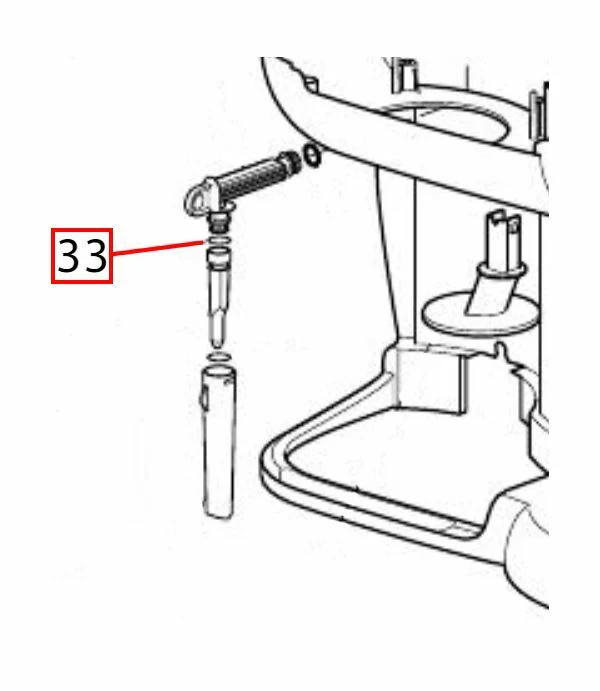 Delonghi guarnizione ugello vapore caldaia Magnifica Perfecta BCO260 EAM ESAM - Image 3