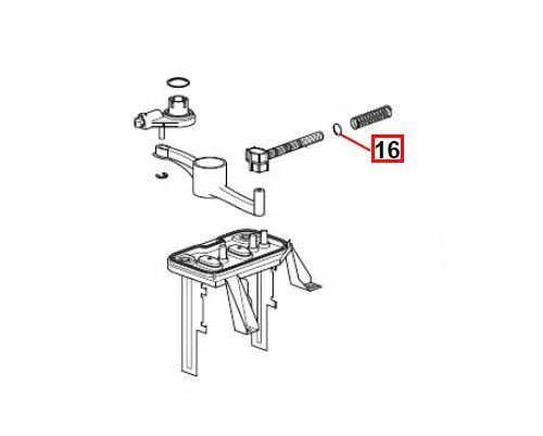 Delonghi guarnizione ugello vapore caldaia Magnifica Perfecta BCO260 EAM ESAM - Image 6
