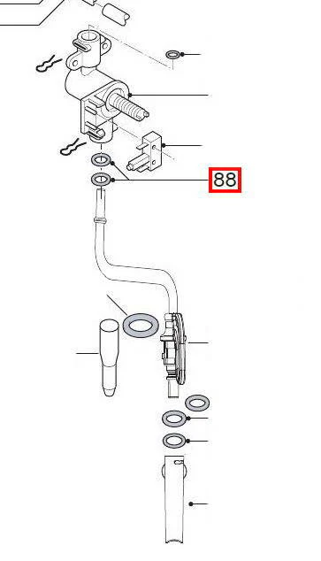 Delonghi guarnizione vapore OR 6mm macchina caffè BCO260 EC250 EN550 ESAM - Image 2