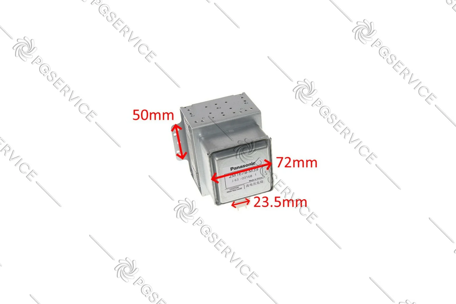 Delonghi magnetron Panasonic 2M167B-M39 900W forno microonde Perfecto MW675 MW80 - Image 2