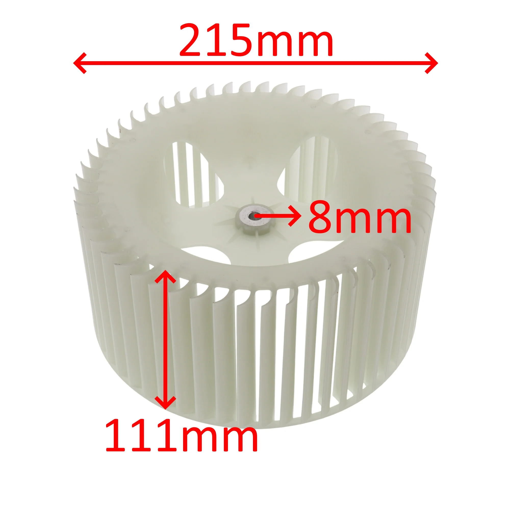Delonghi ventola 215mm condizionatore Pinguino PAC AN120 AN370 CN92 EL98 EX290 - Image 5
