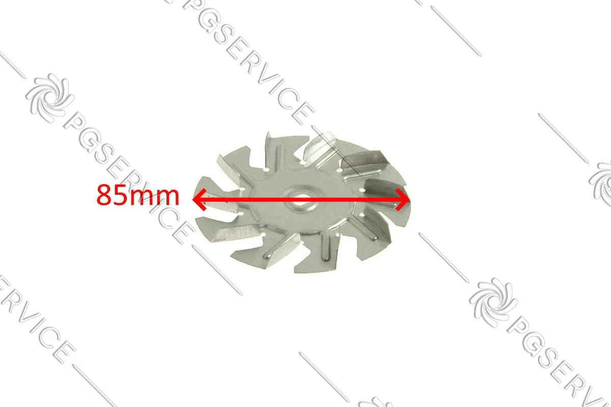 Delonghi ventola motore inferiore 85mm friggitrice aria IdealFry FH2184 FH2396 - Image 2