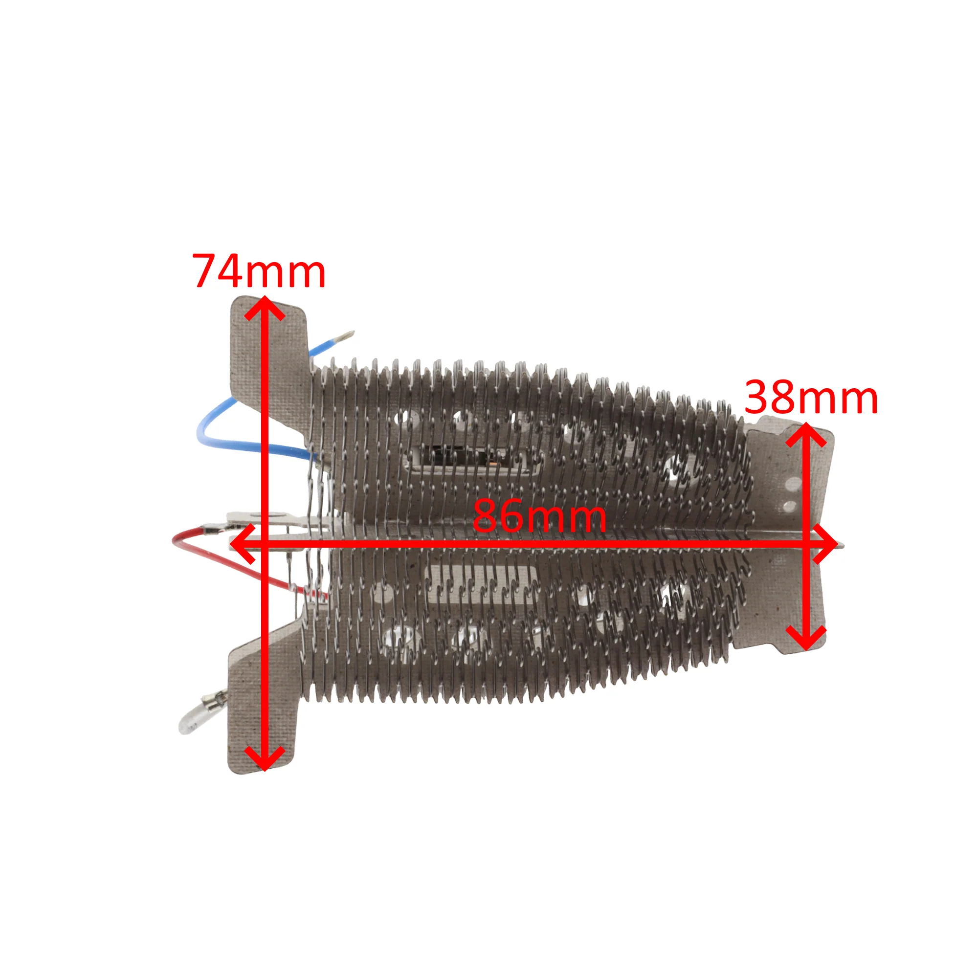 Elchim resistenza 240V 86mm phon asciugacapelli HP 8Th Slip Sense 2521D7 - Image 2
