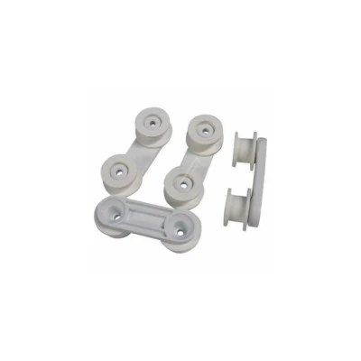 Electrolux Rex AEG kit supporti ruote cestello ORIGINALI lavastoviglie FAV BW ESI - Image 3