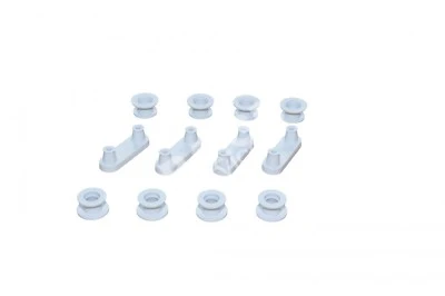 Electrolux Rex AEG kit supporti ruote cestello ORIGINALI lavastoviglie FAV BW ESI - Image 6