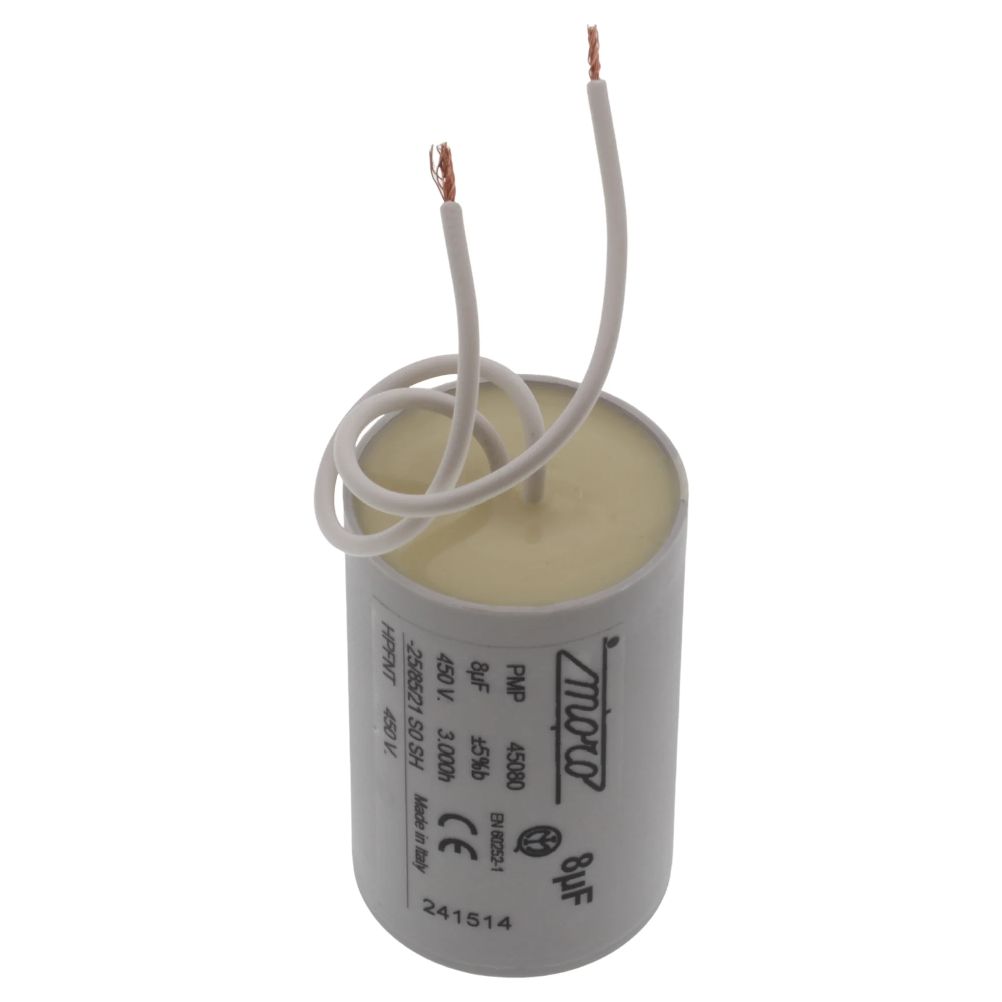 Essedue condensatore PMP 45080 8uF 450V 56mm affettatrice 195 220 250 300 350 - Image 2