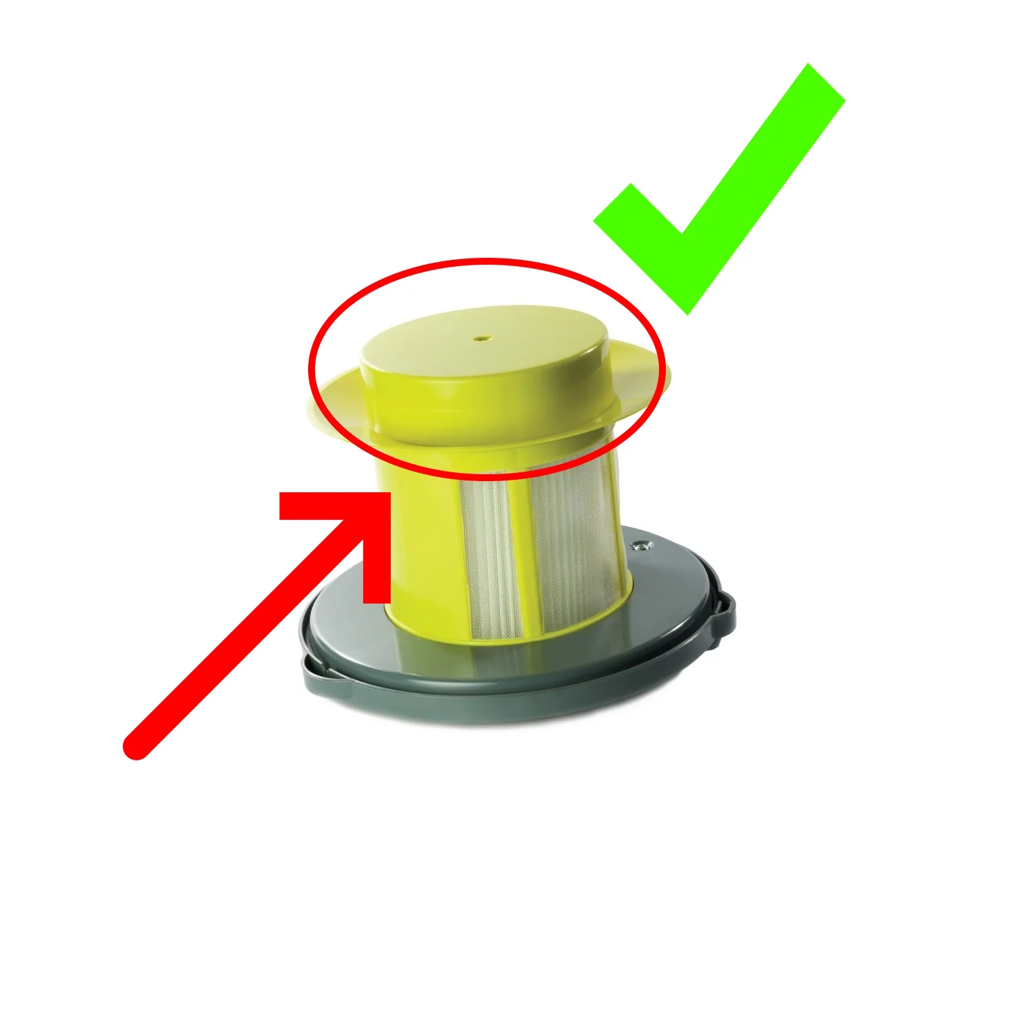 Filtro HEPA aspirapolvere Philips EasyClean HomeCare FC8716 FC8732 FC8740 FC874 - Image 4