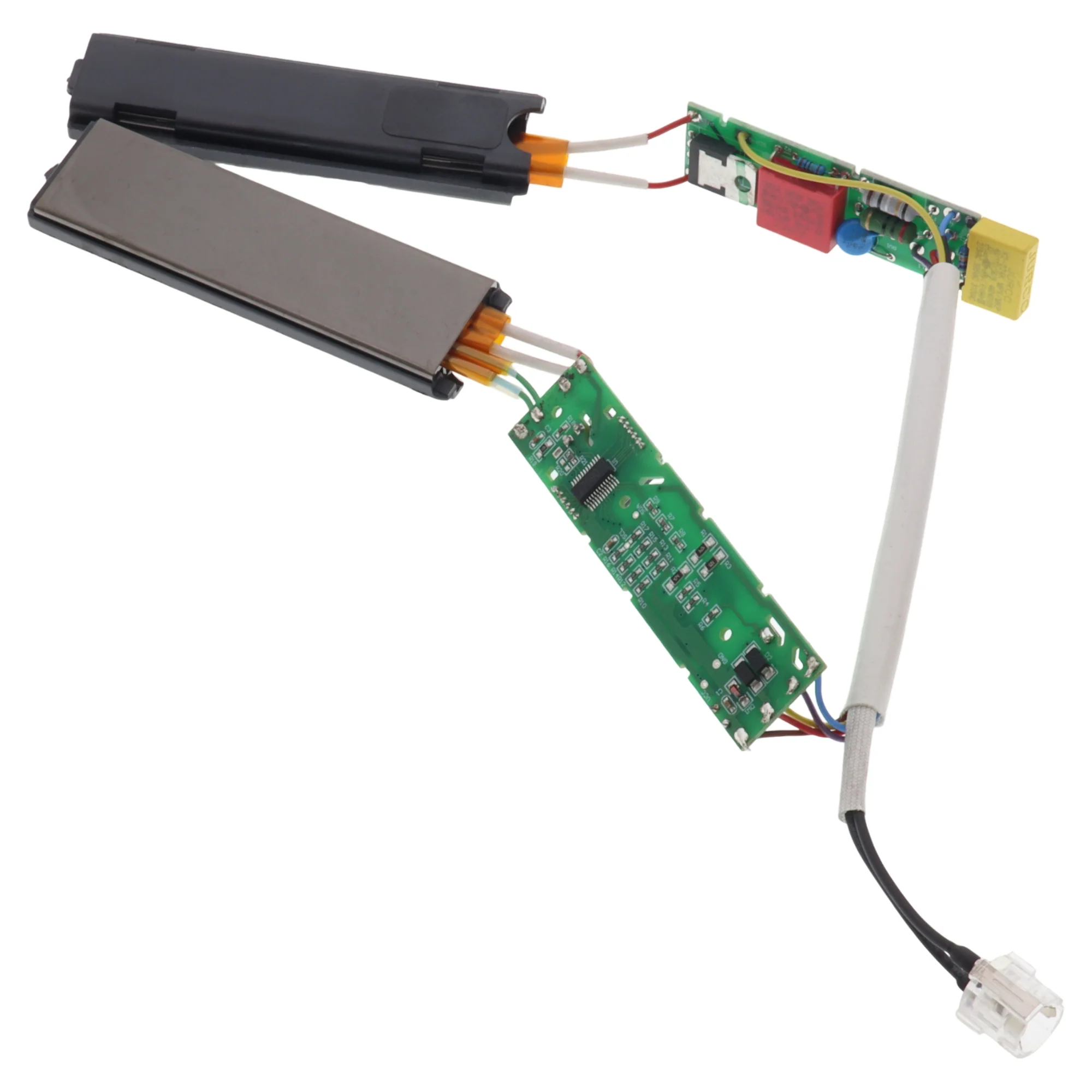 Gammapiù piastre riscaldanti schede PCB piastra per capelli Extra Pro LCD Nano NA1000/18 - Image 4