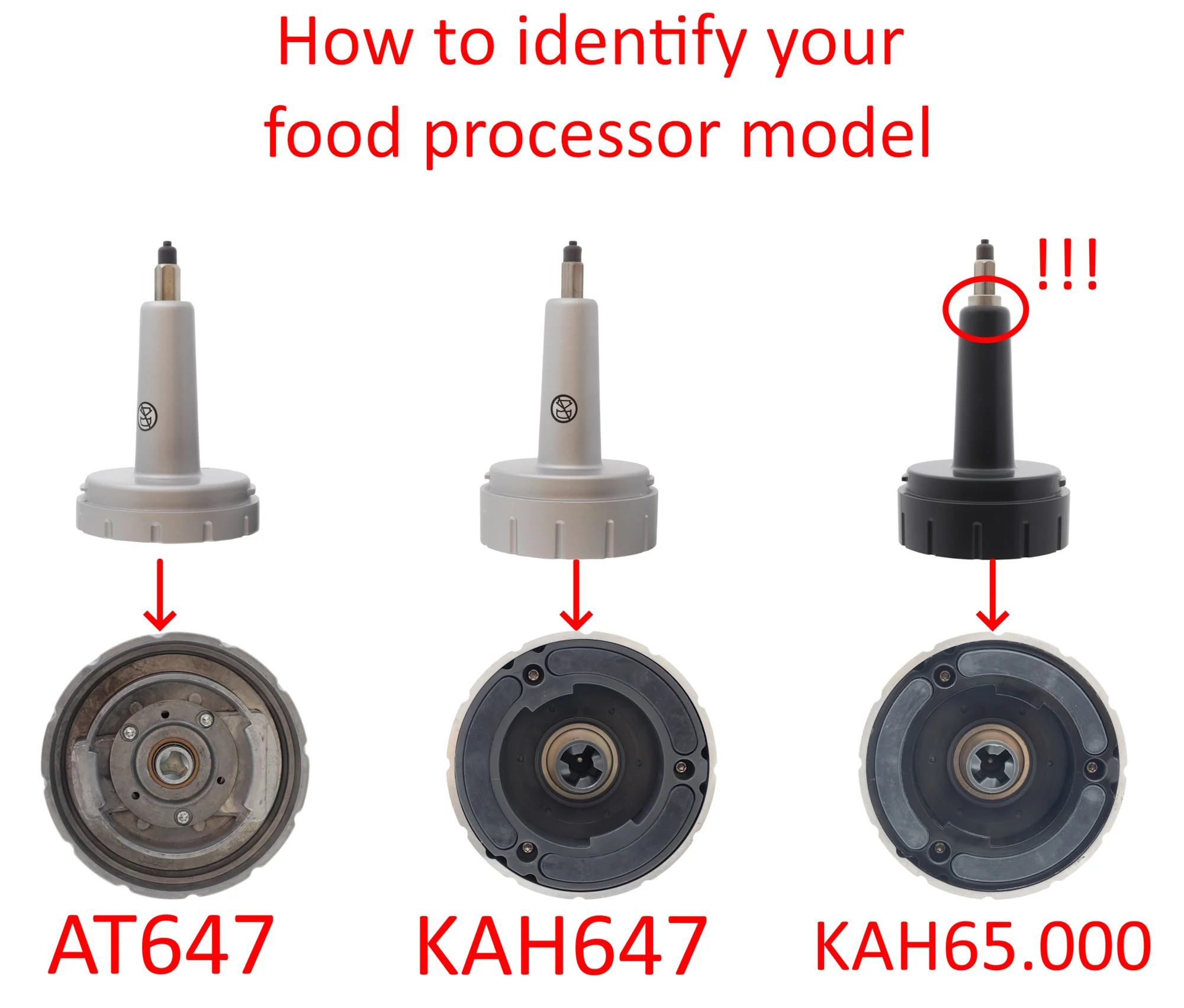 Kenwood albero asse food processor planetaria KAH65.000PL Chef Sense Cooking - Image 2