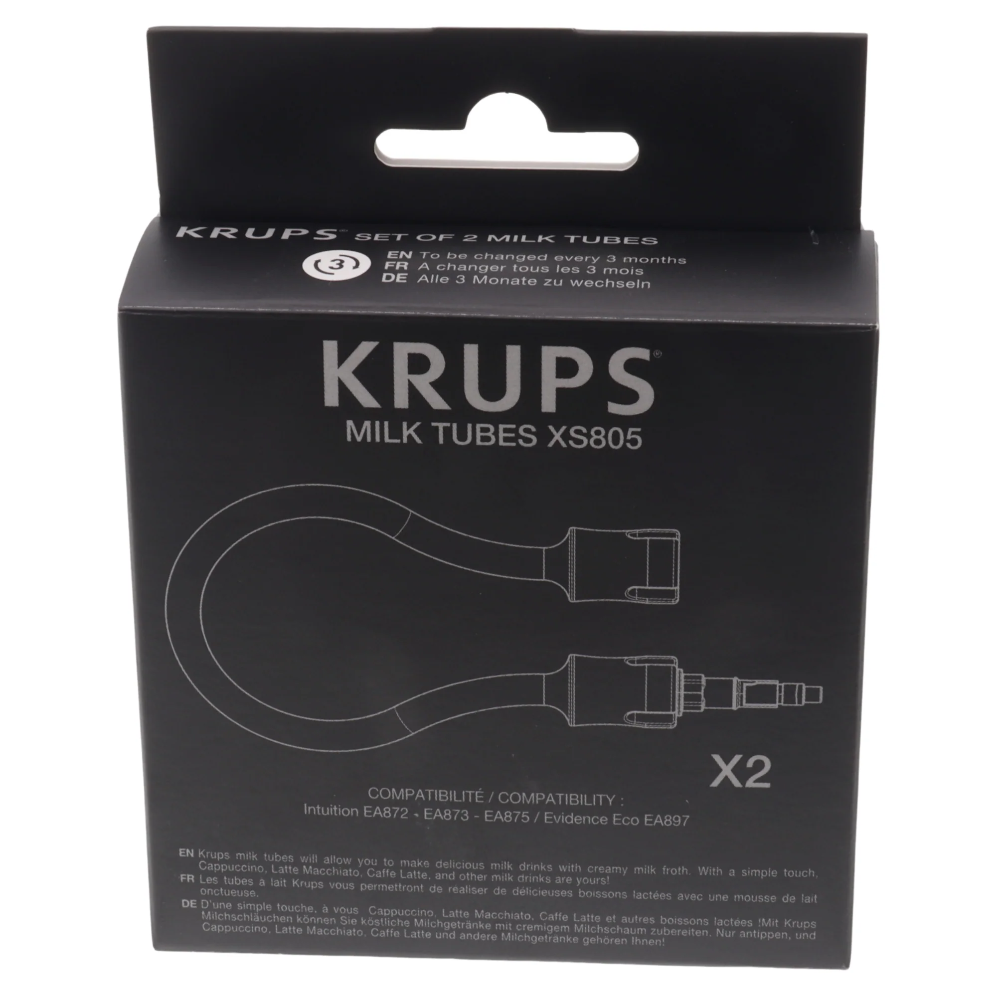 Krups 2x tubi vapore latte macchina caffè Intuition Evidence EA876D EA897A EA89 - Image 6
