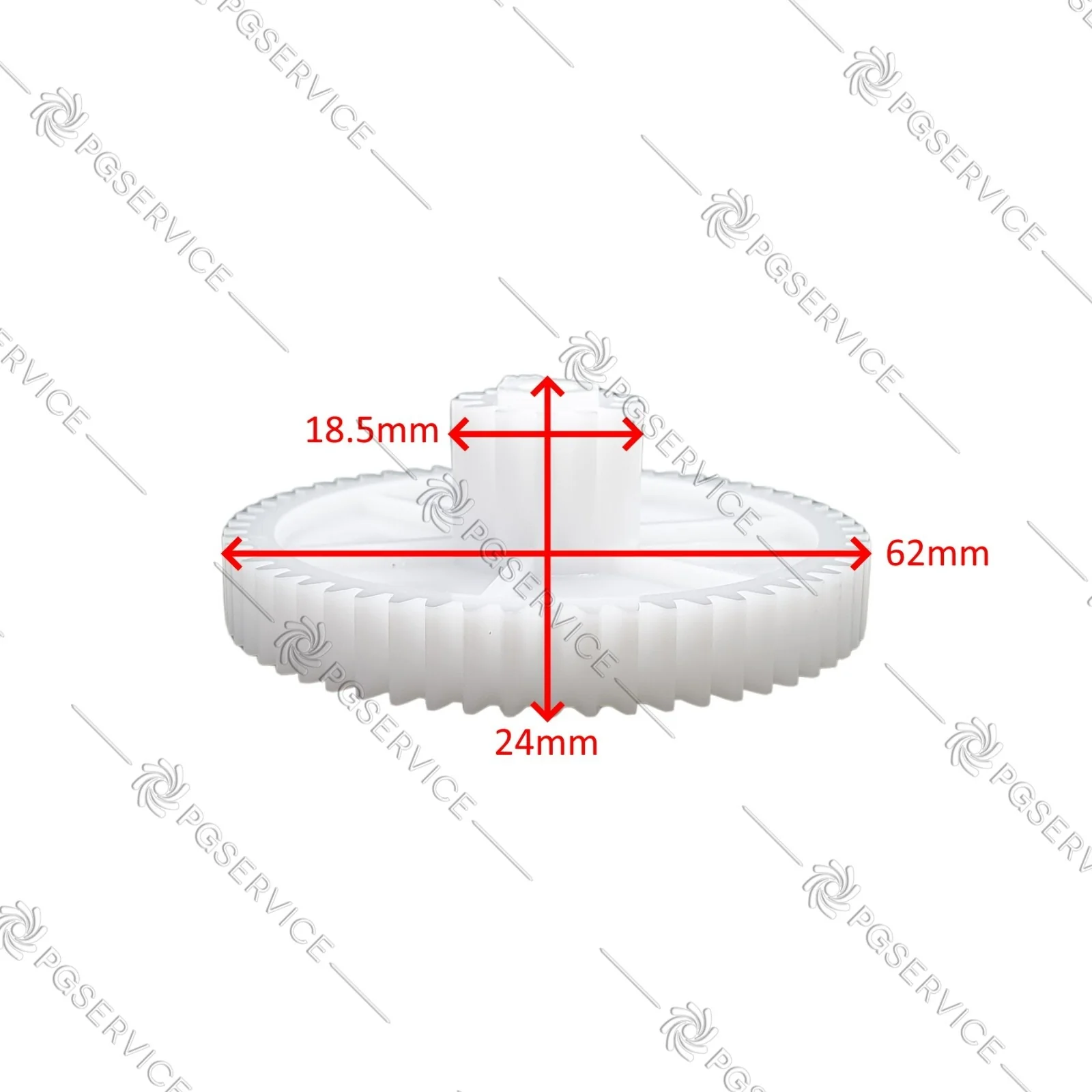 Marcato ingranaggio ruota media 62mm macchina pasta elettrica motore PastaDrive - Image 2