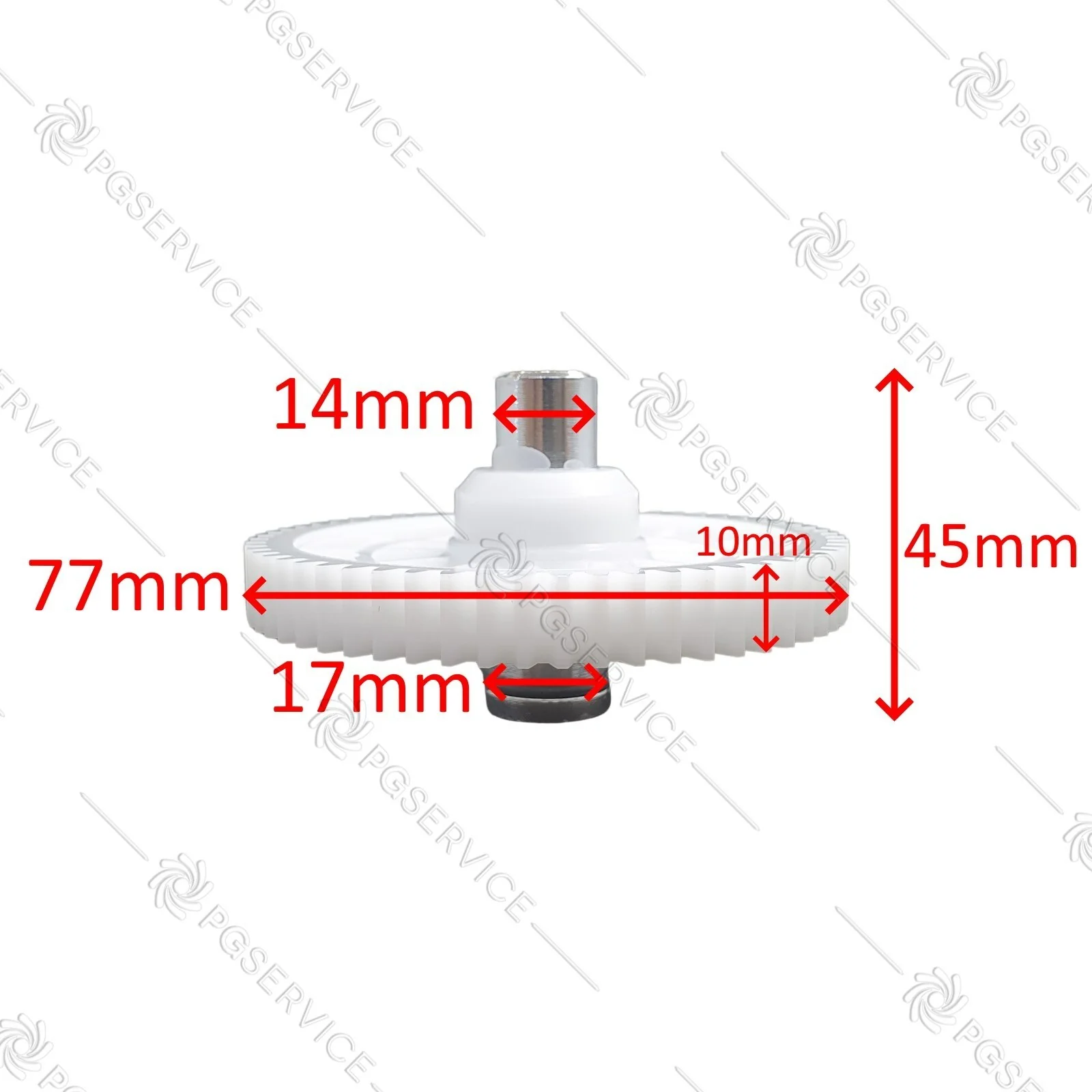 Marcato ruota dentata ingranaggio 77mm impastatrice Pasta Fresca Mixer Wellness - Image 2
