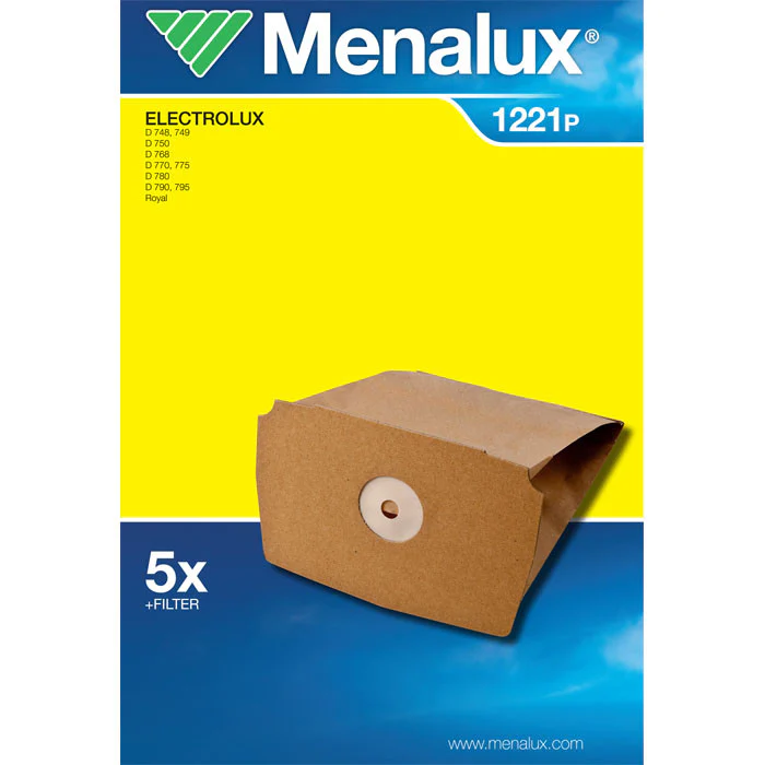 Menalux 5 sacchetti aspirapolvere Electrolux Royal Lux D775 D795 D748 D749 D780 - Image 3