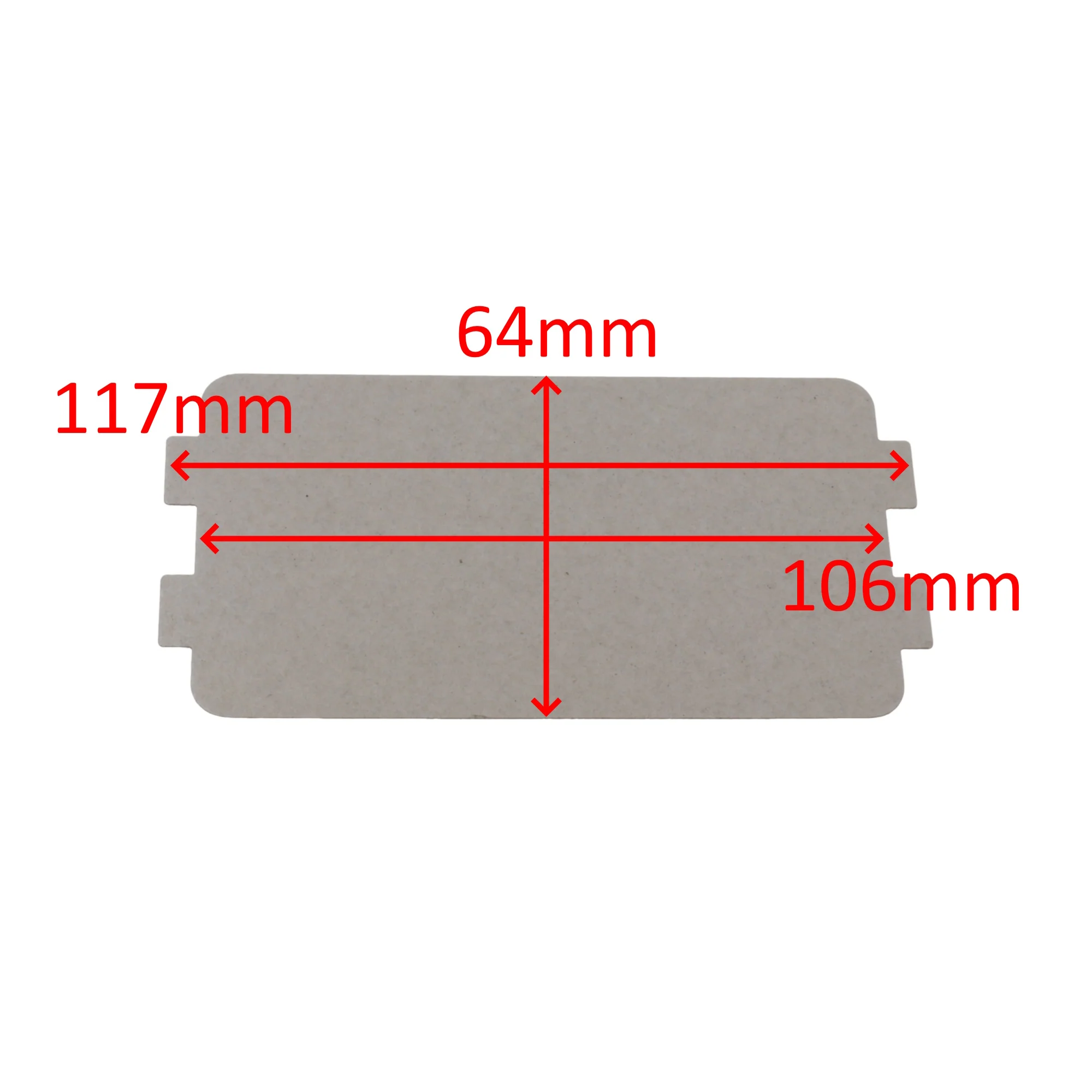 Midea piastra coperchio mica forno microonde per Sharp Panasonic R2 R6 NNE NNK - Image 3