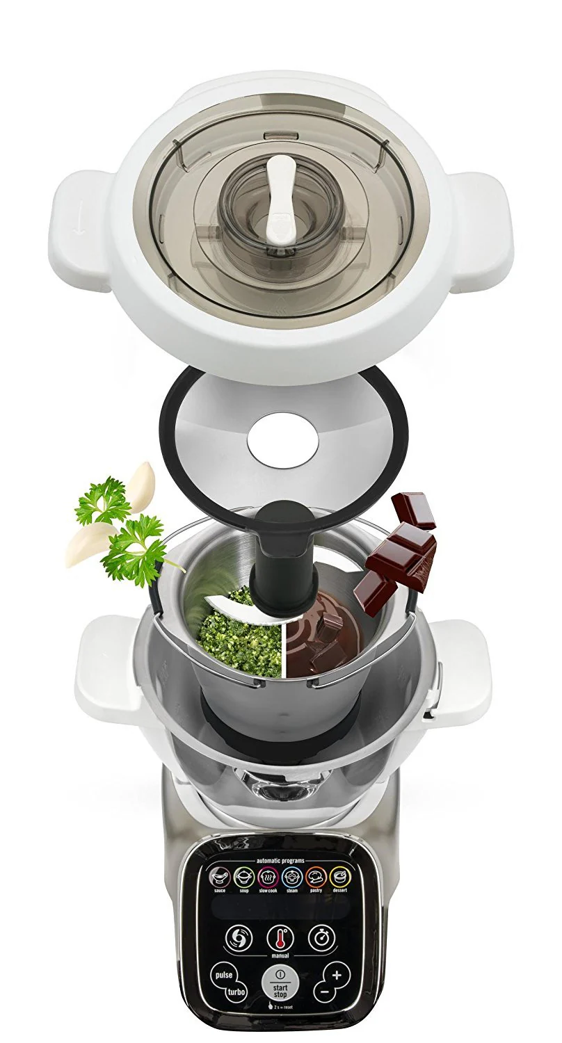 Moulinex accessorio mini ciotola tritatutto 1,4 Litri Cuisine Companion XF38AE10 - Image 5