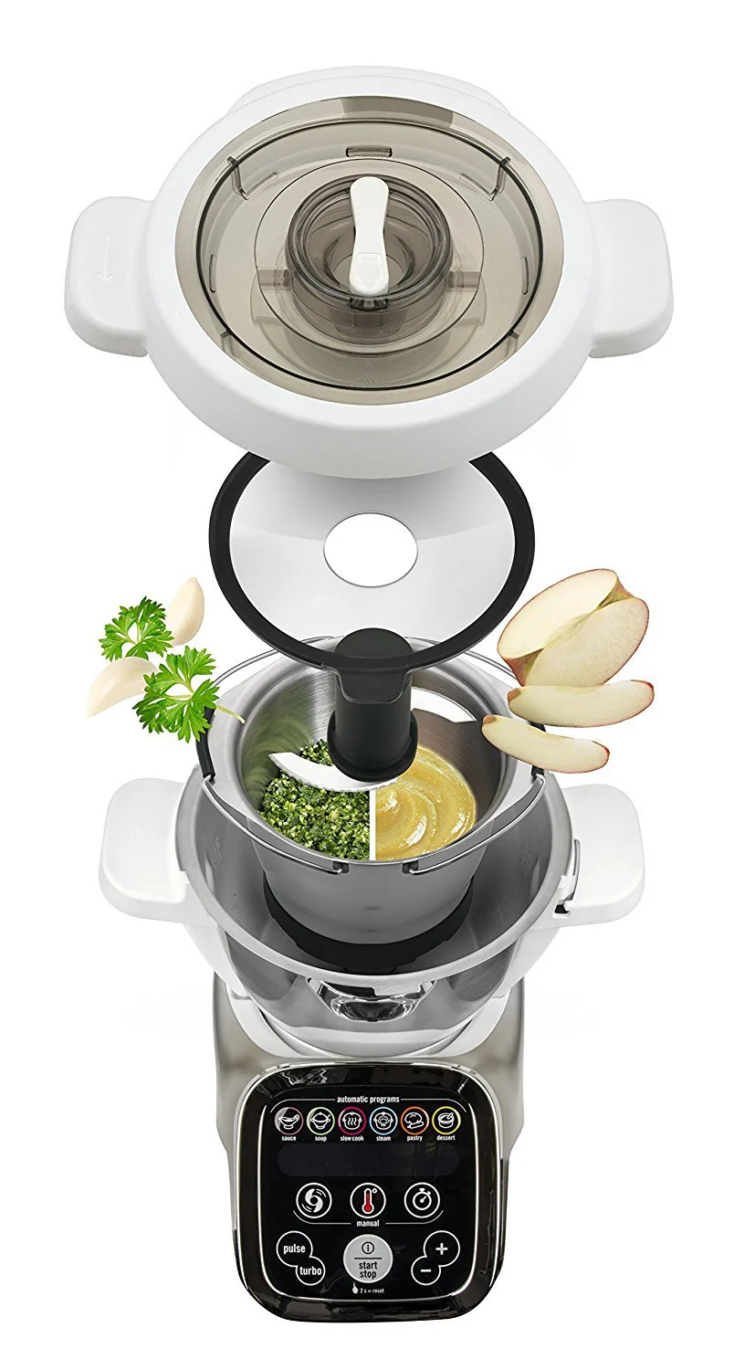 Moulinex accessorio mini ciotola tritatutto 1,4L + 4 ciotole Companion XF387 HF - Image 10