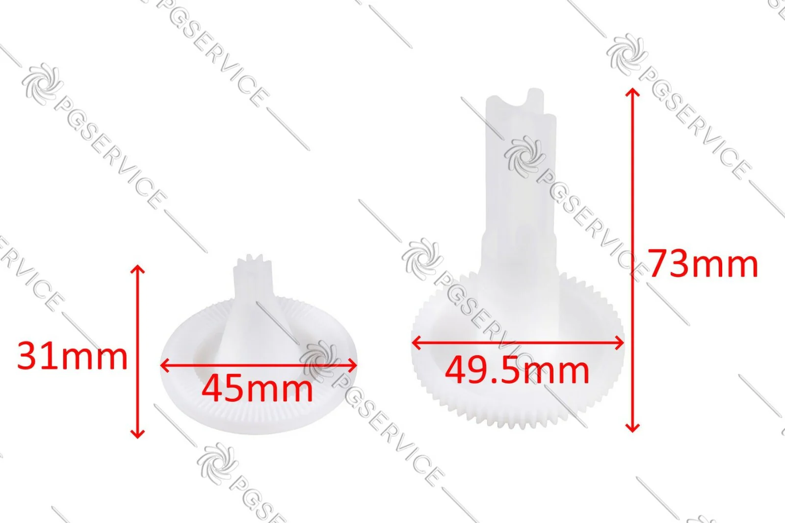 Moulinex ingranaggi ruote dentate perni spremiagrumi Ultra Compact PC1201 PC1208 - Image 2