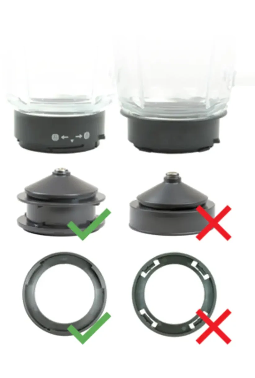 Moulinex Tefal anello ghiera inferiore frullatore PerfectMix+ BL811 LM811 LM815 - Image 7