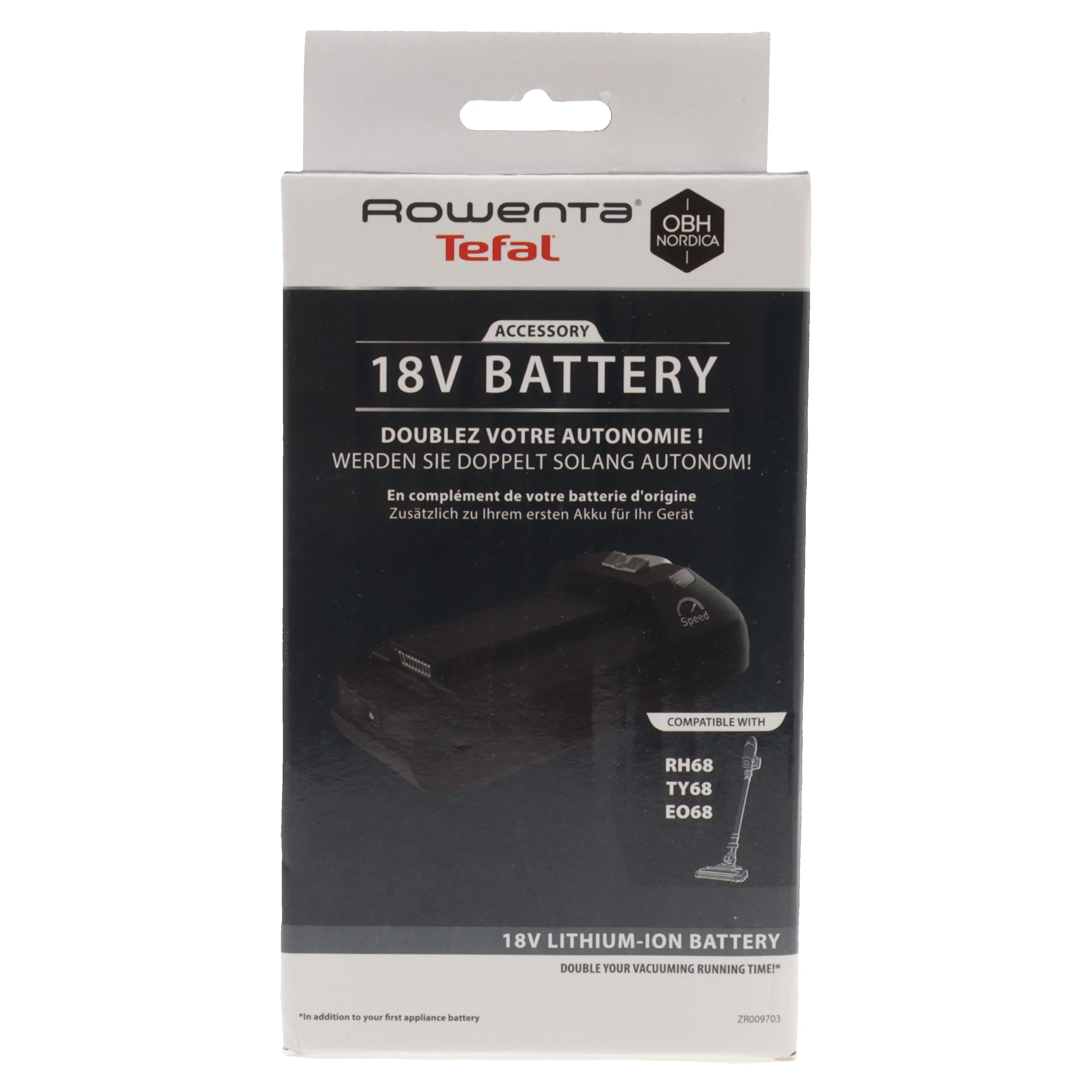 Rowenta batteria 18.5V scopa aspirapolvere Xpert 6.60 RH68 RH6821 RH6838 - Image 2