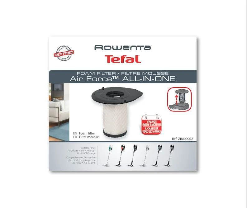 Rowenta filtro aspirapolvere Air Force All in One 460 RH9252 RH9276 RH9286 RH92 - Image 2