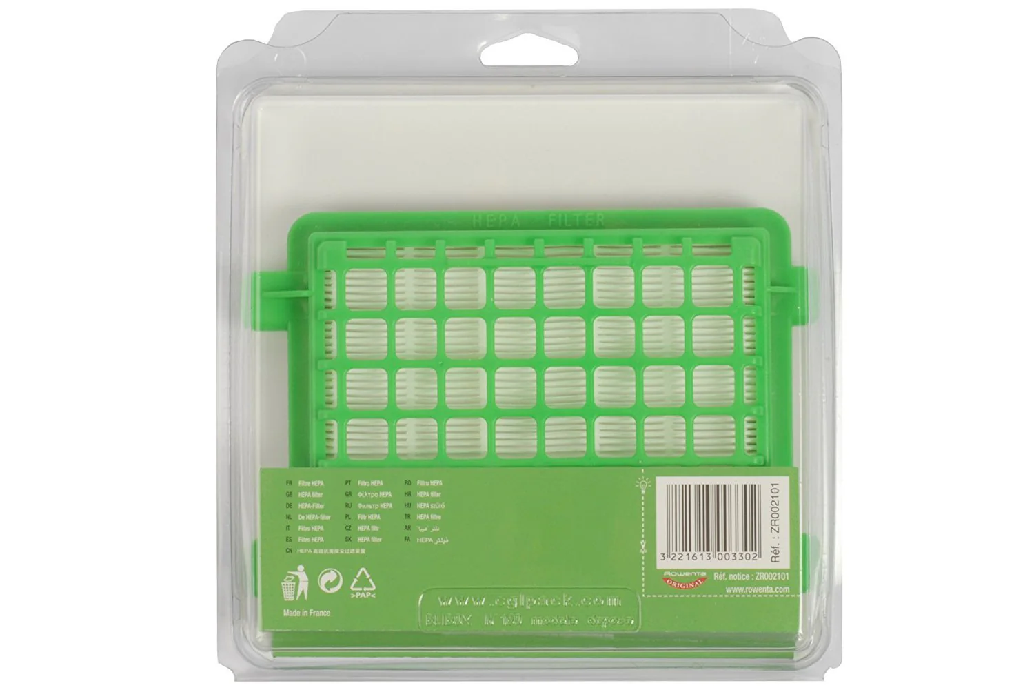 Rowenta filtro Hepa H12 aspirapolvere Artec Spaceo RO1431 RO1433 RO1629 RO1655 - Image 2