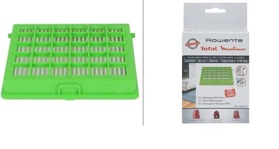 Rowenta filtro hepa lavabile per aspirapolvere serie Compacteo, City Space, Compacteo Ergo RO17 RO24