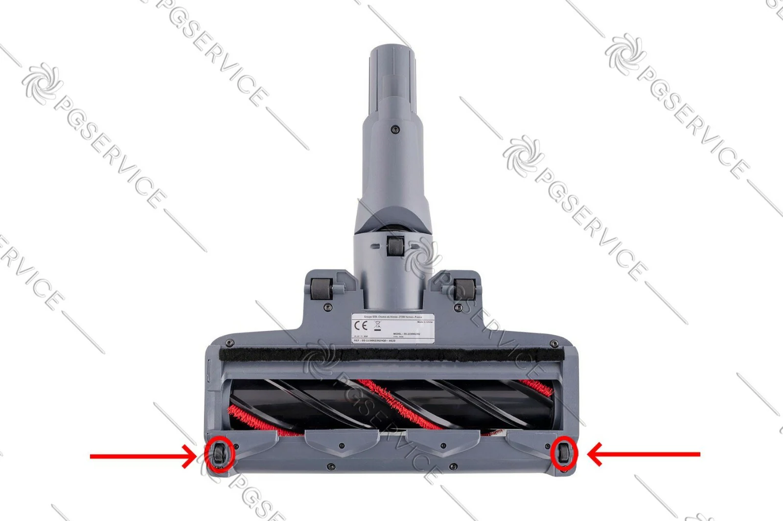 Rowenta ruote assi anteriori spazzola scopa XForce 11.60 14.60 RH98 RH9878 RH99 - Image 2