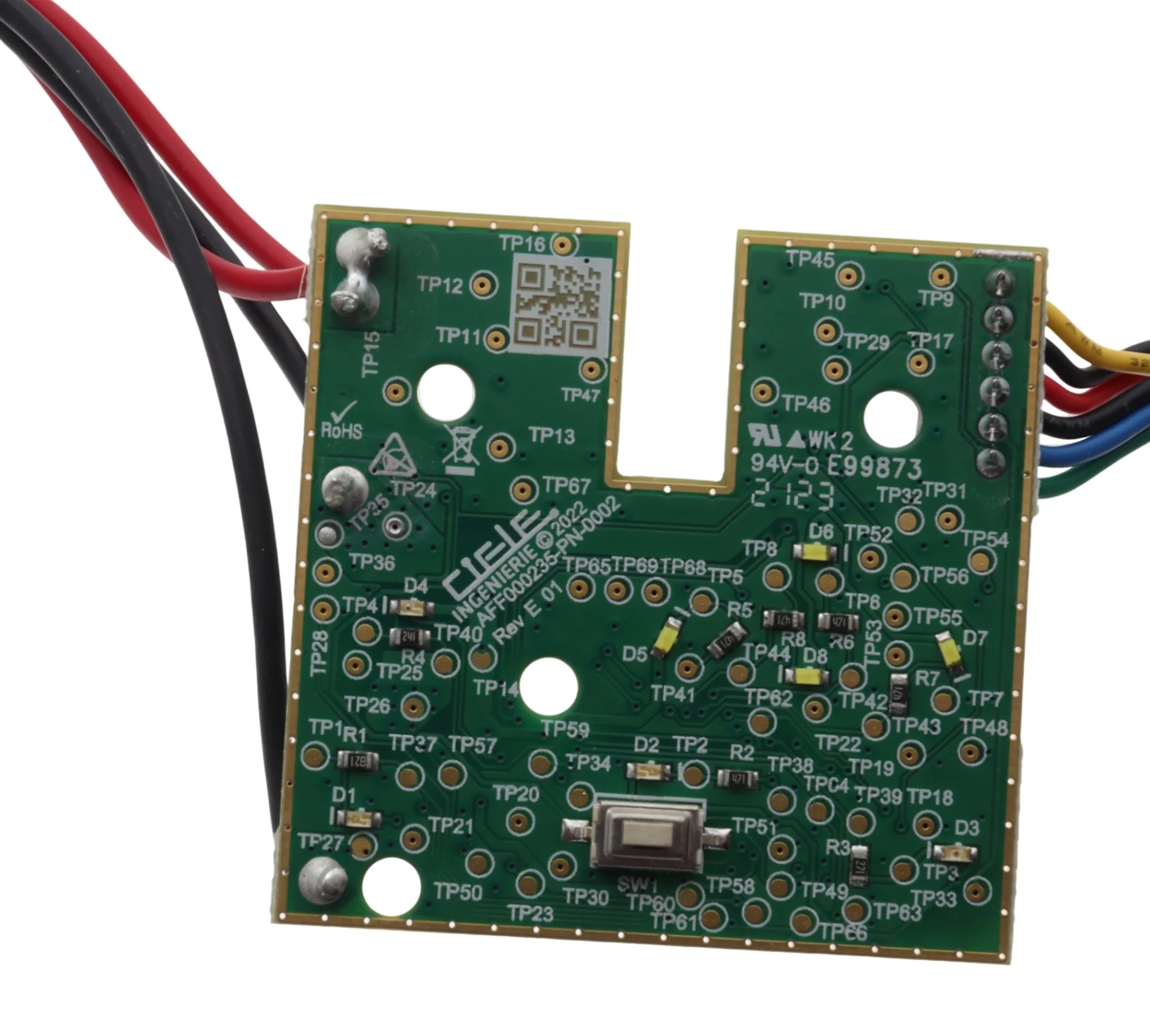 Rowenta scheda elettronica PCB scopa aspirapolvere XForce 9.60 RH20 RH20C RH2039 - Image 3