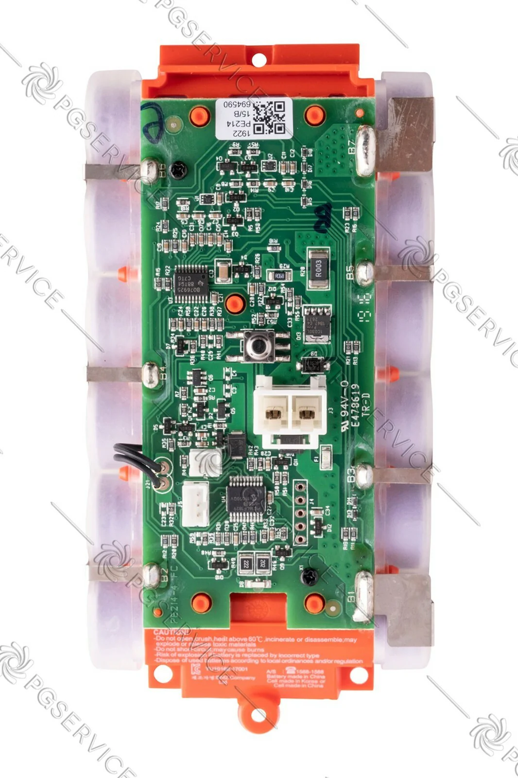 Rowenta scheda PCB batteria scopa aspirapolvere X-Pert 260 RH7324 RH7329 21.9V - Image 2