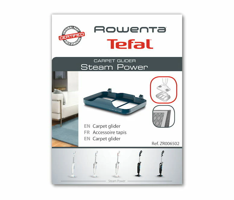 Rowenta supporto panno accessorio tappeti scopa vapore Steam Power RY6553 RY65 - Image 2