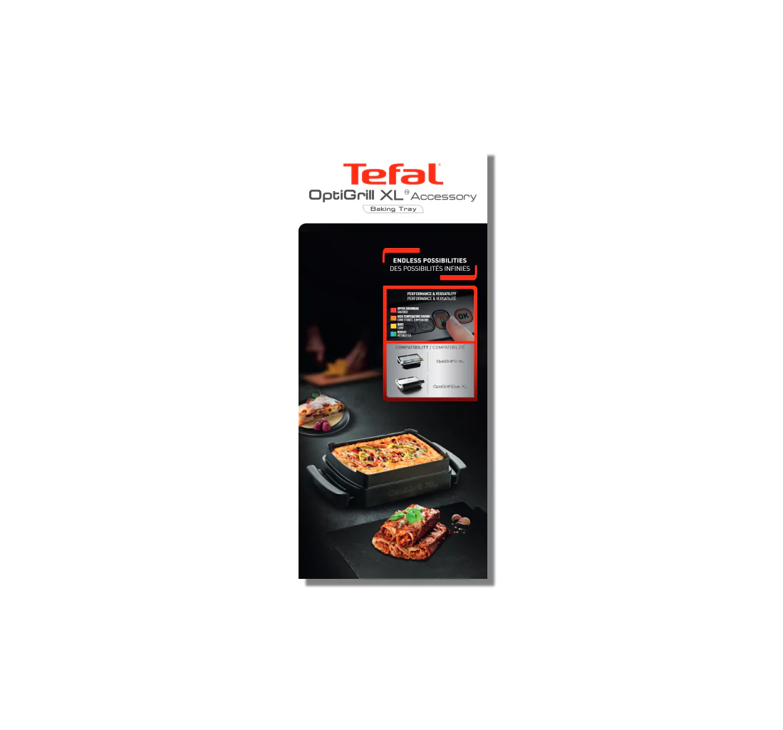 Rowenta Tefal accessorio forno Snacking Baking Optigrill XL GC724 GC760 GR722 - Image 2